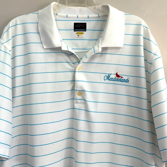 LIKE NEW Men's Greg Norman Meadowlands Golf Club Myrtle Beach, SC Polo- SizeXXL - Picture 1 of 9